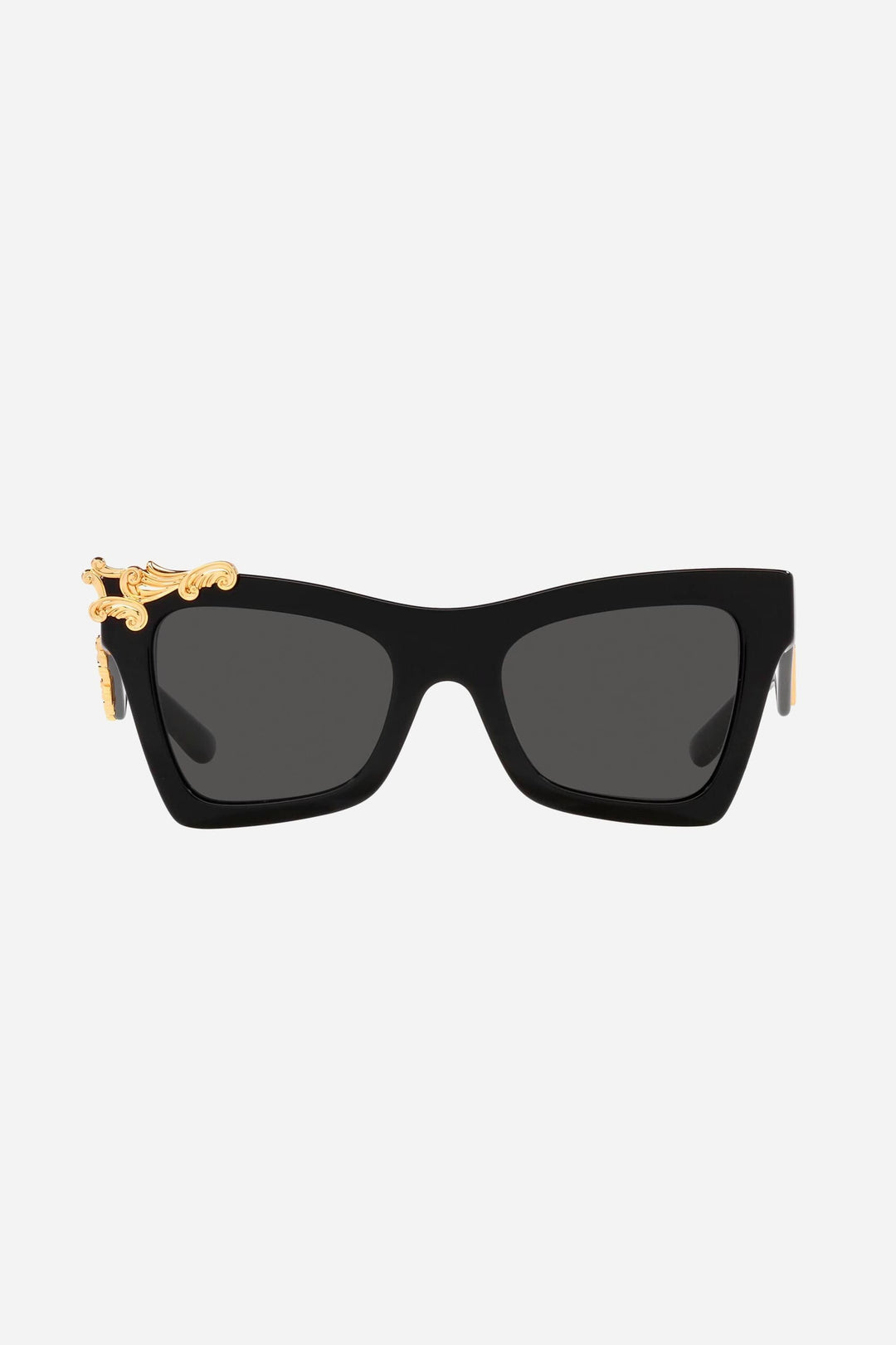 Dolce & Gabbana cat-eye with gold detail sunglasses