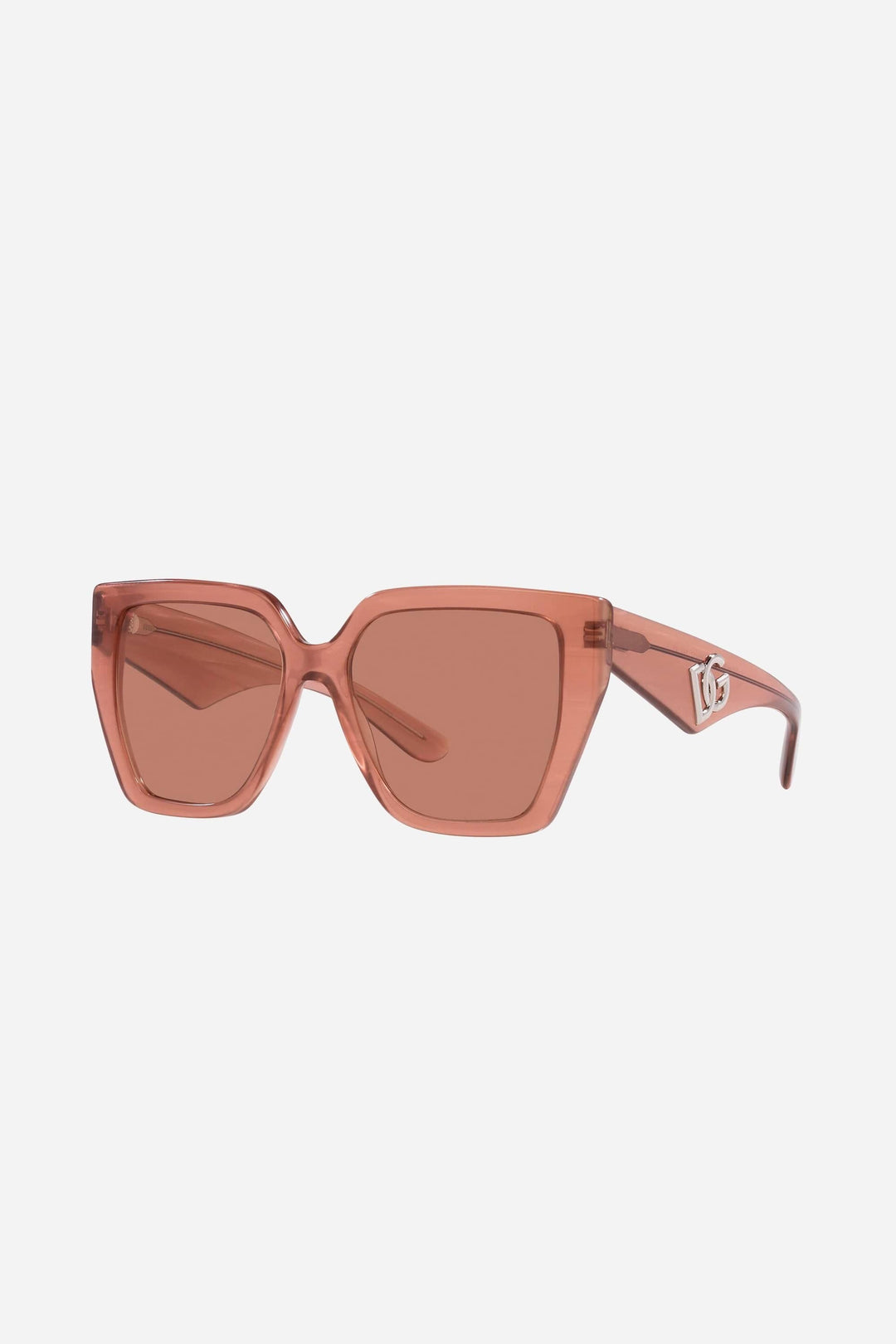 Dolce & Gabbana over nude cat-eye sunglasses