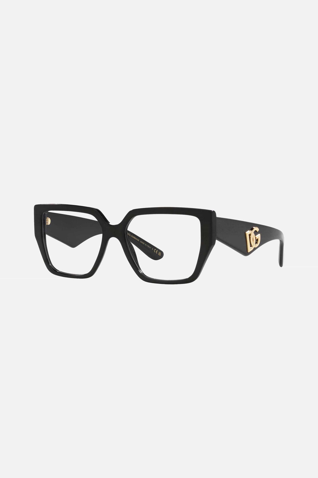 Dolce & Gabbana squared black oversized bold frame