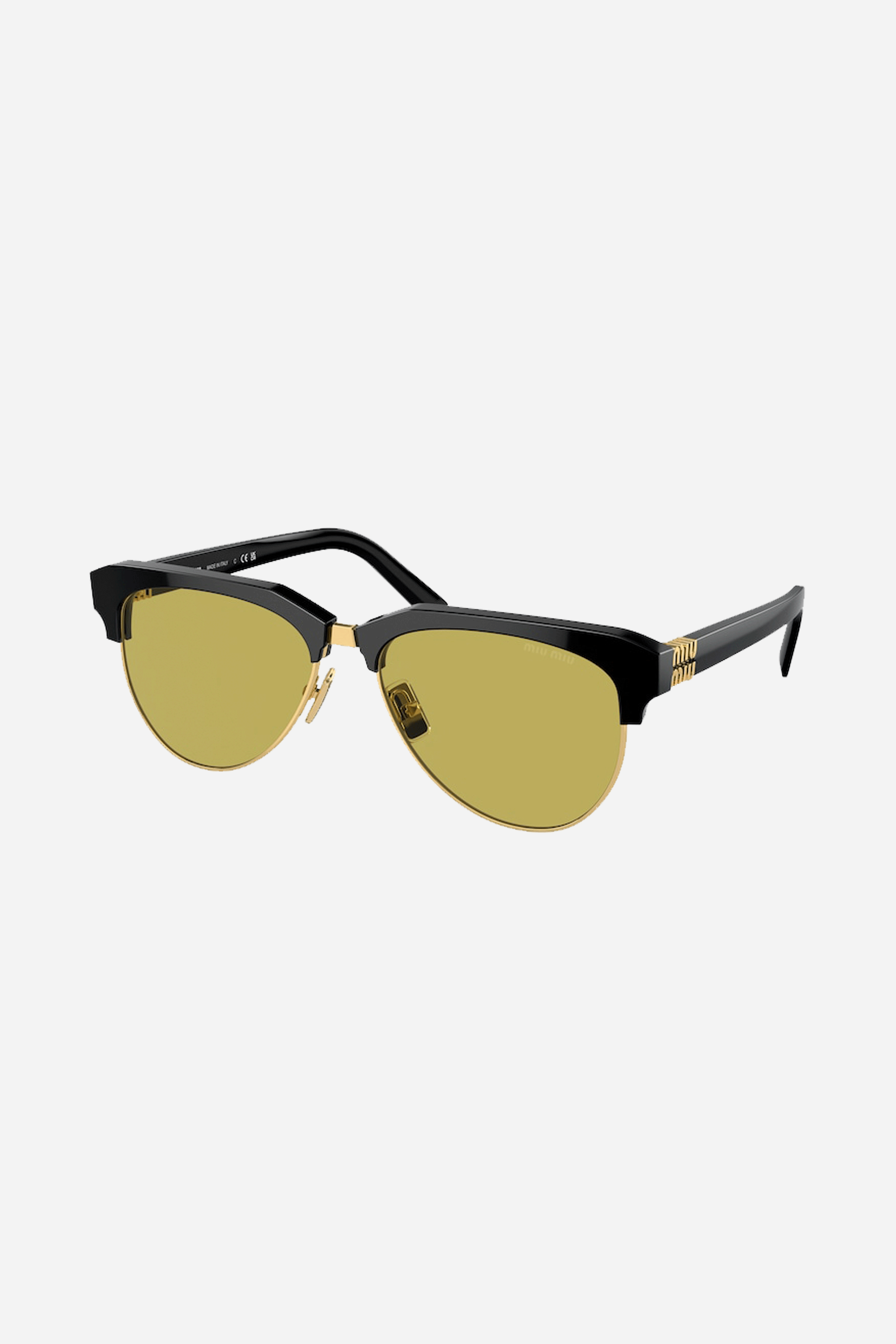 Miu Miu black clubmaster sunglasses