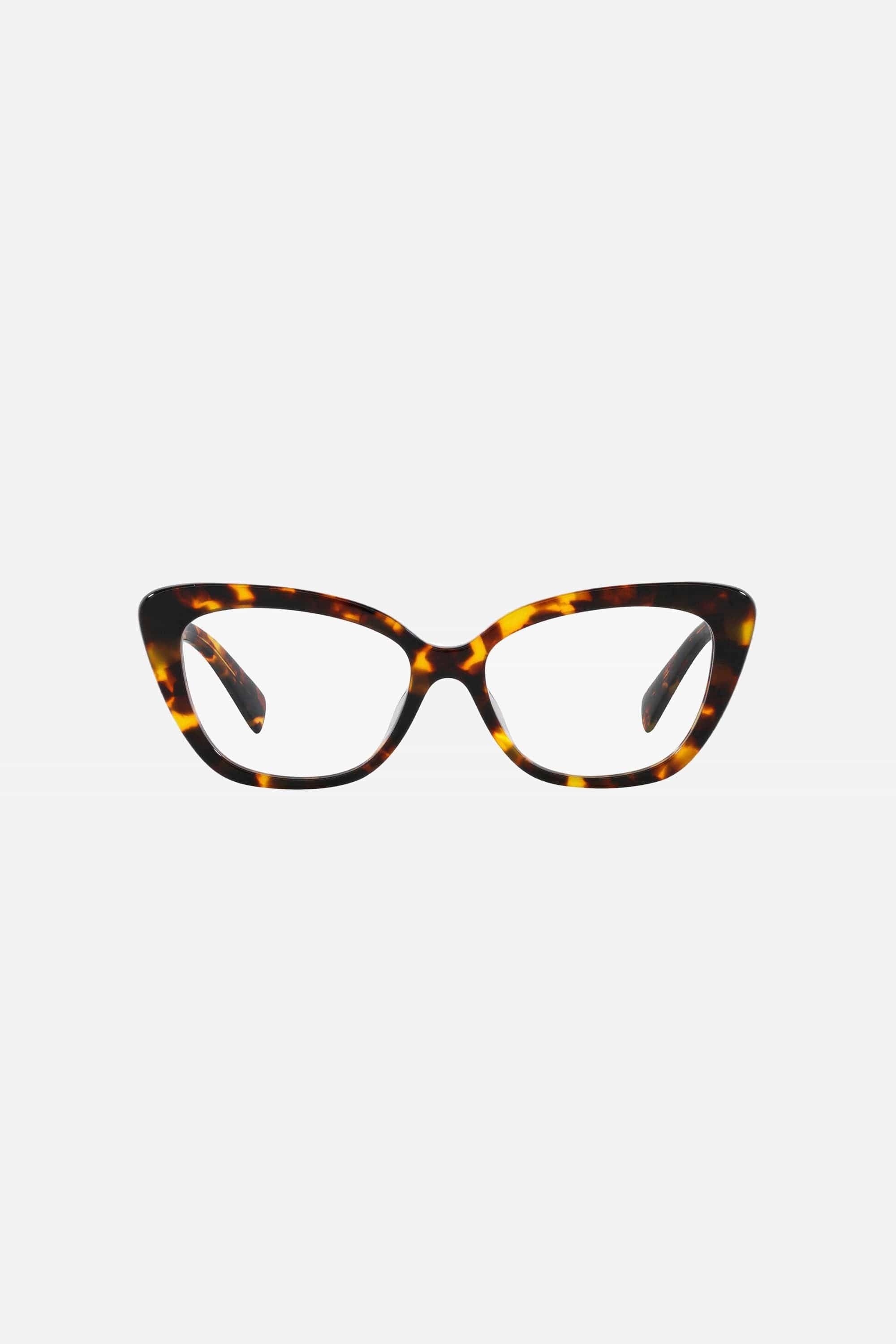 Miu Miu cat eye havana frame