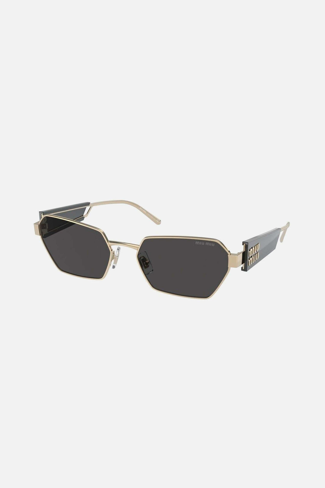 Miu Miu metal micro oval shades