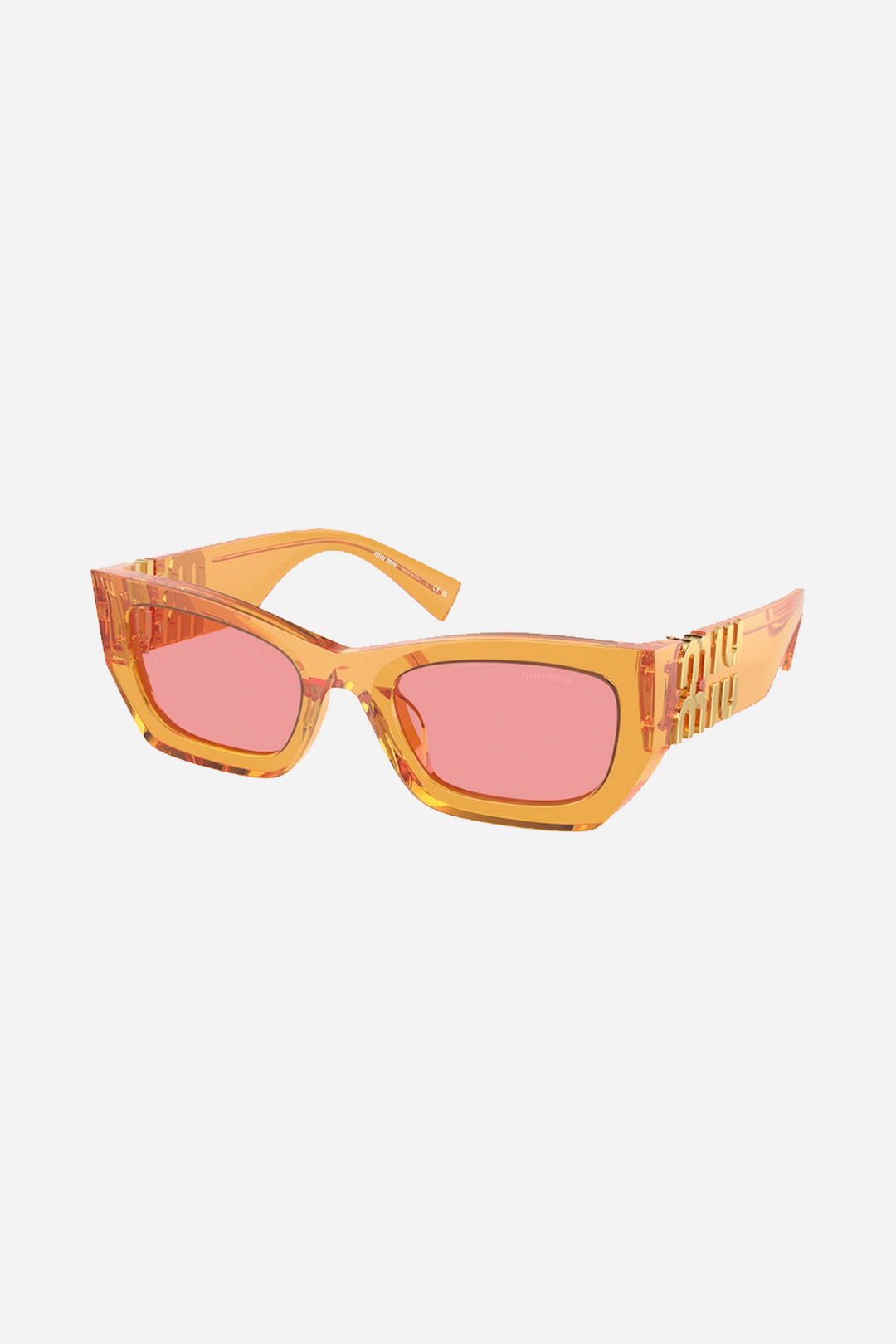 Miu Miu small cat-eye crystal sunglasses