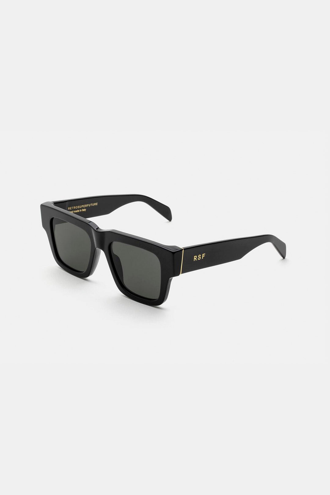 Retrosuperfuture MEGA black flat top sunglasses