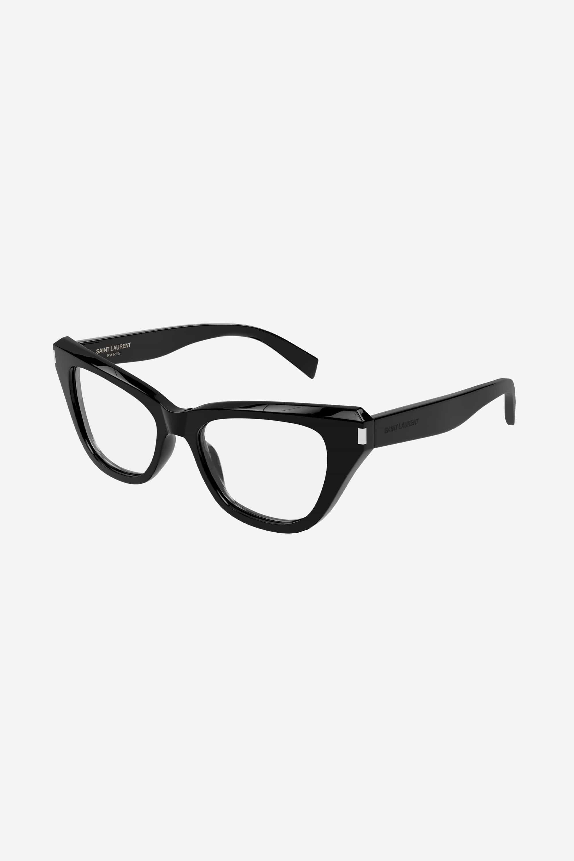 Saint Laurent cat eye angular black frame