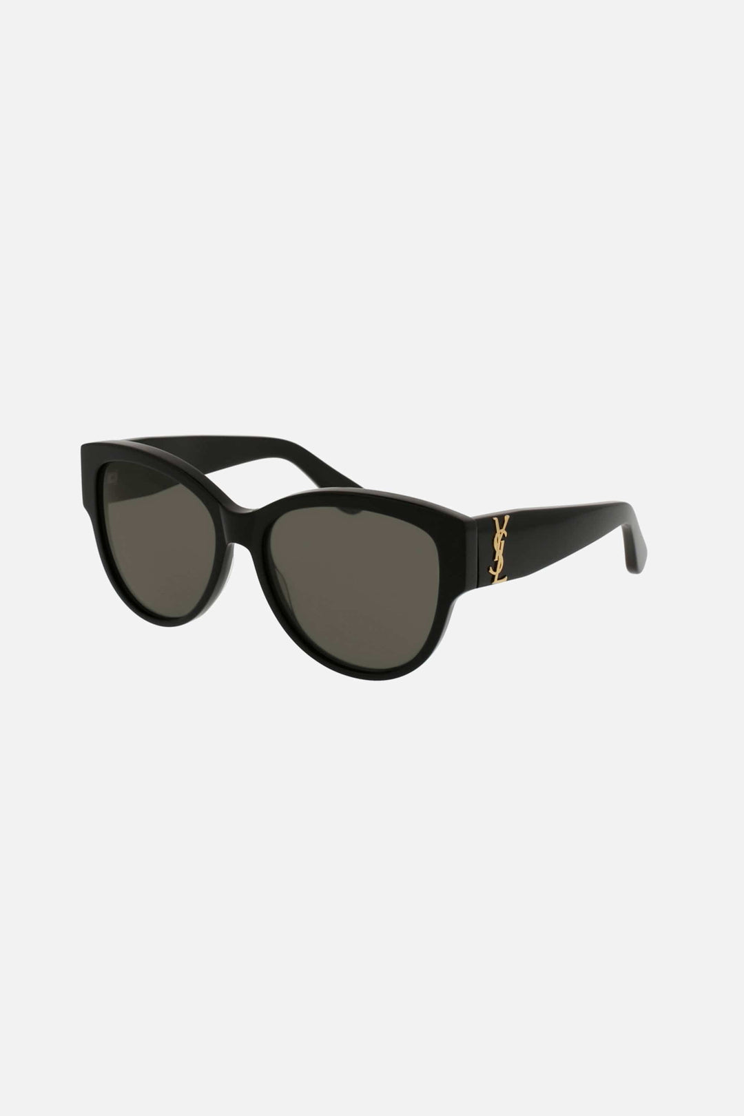 Saint Laurent round black cat eye sunglasses