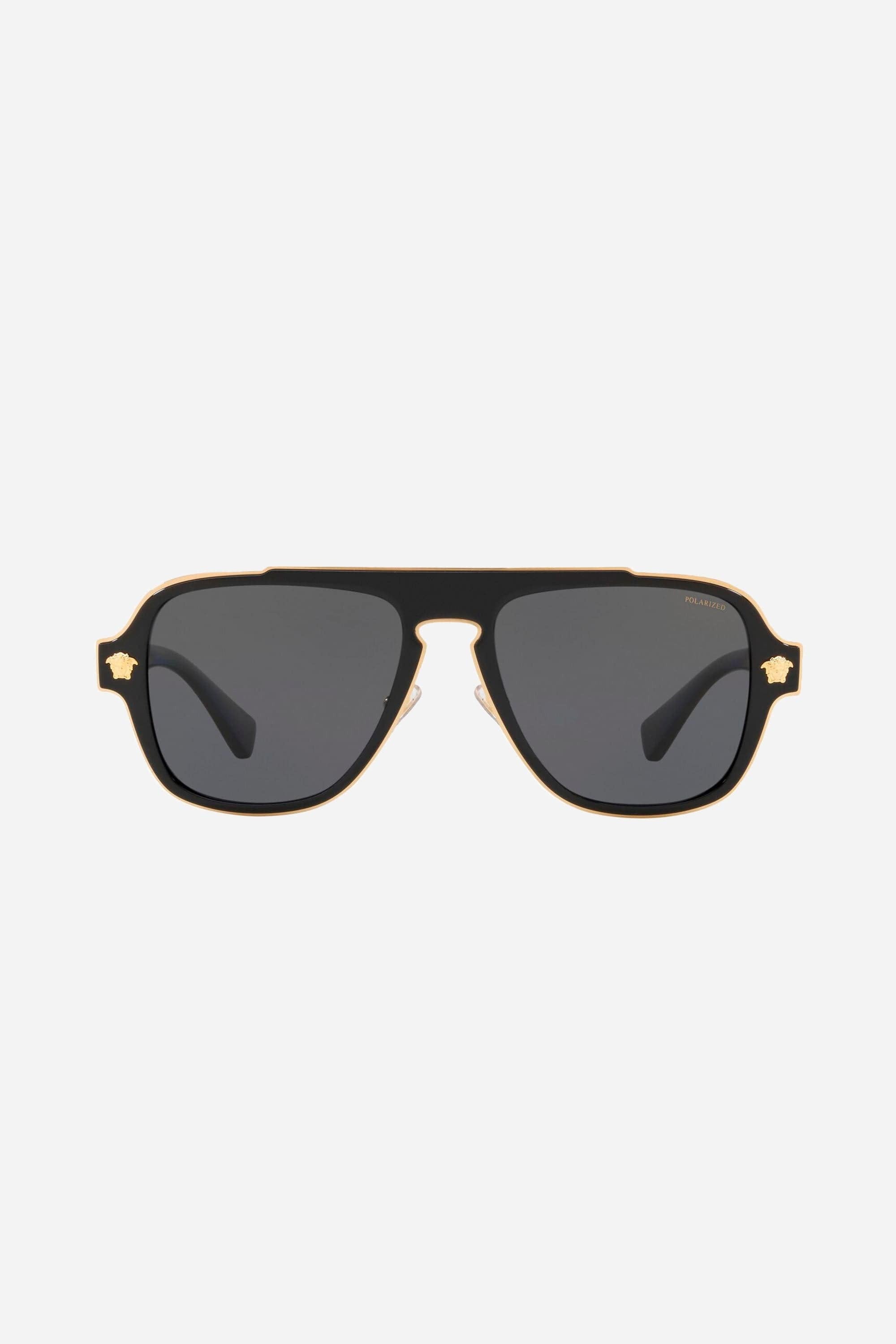 Versace caravan sunglasses with gold details