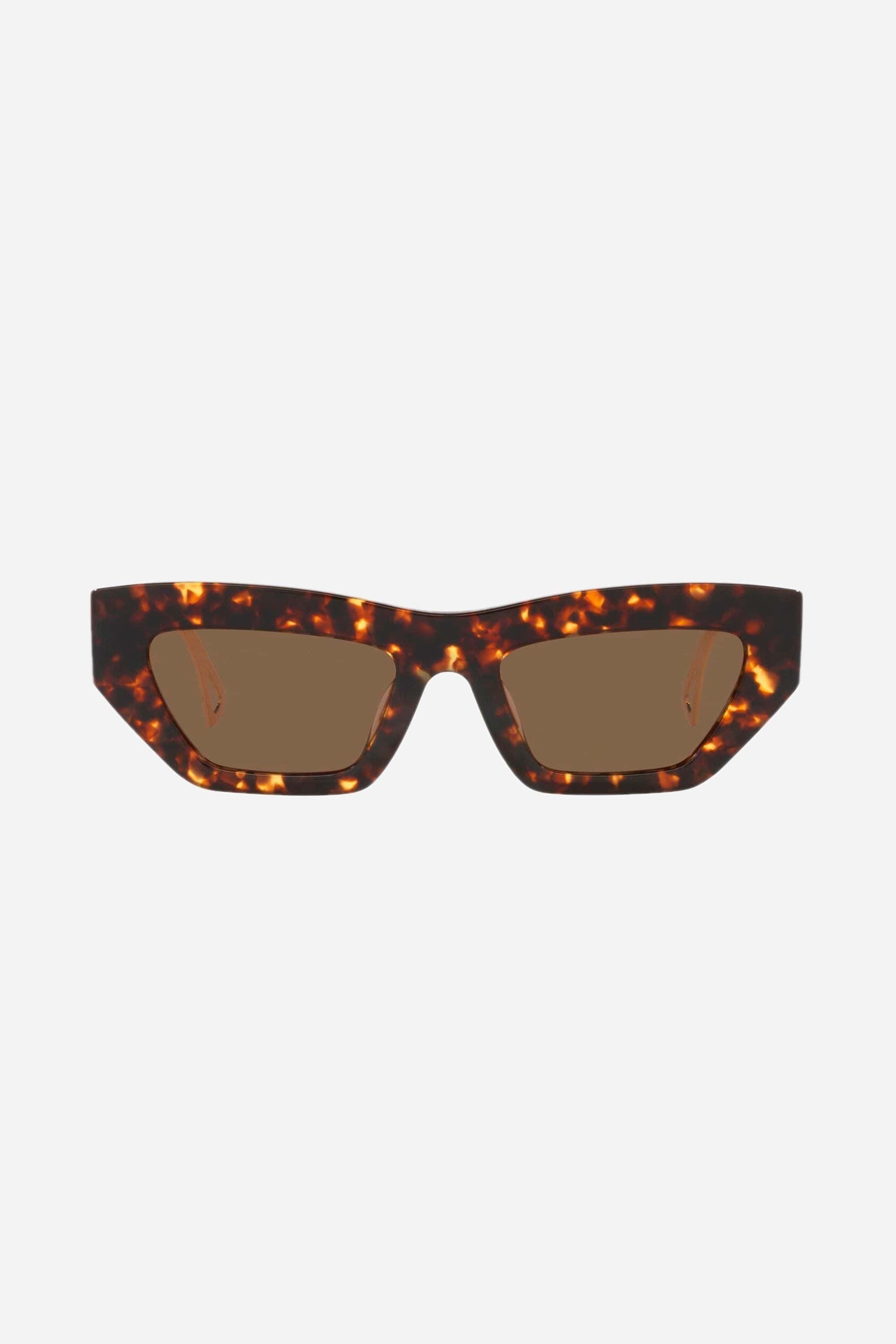 Versace combi havana acetate sunglasses