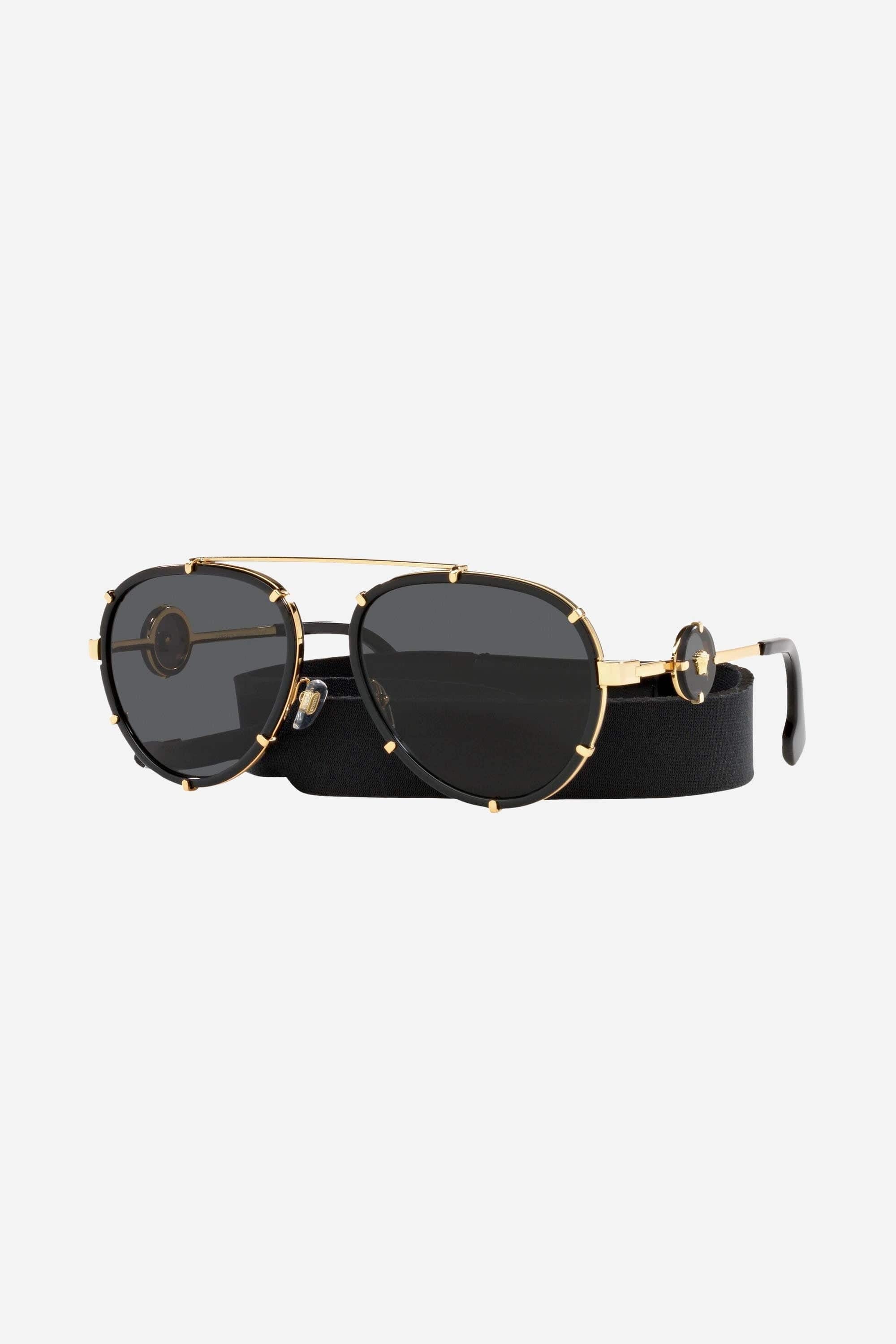 Versace pilot sunglasses