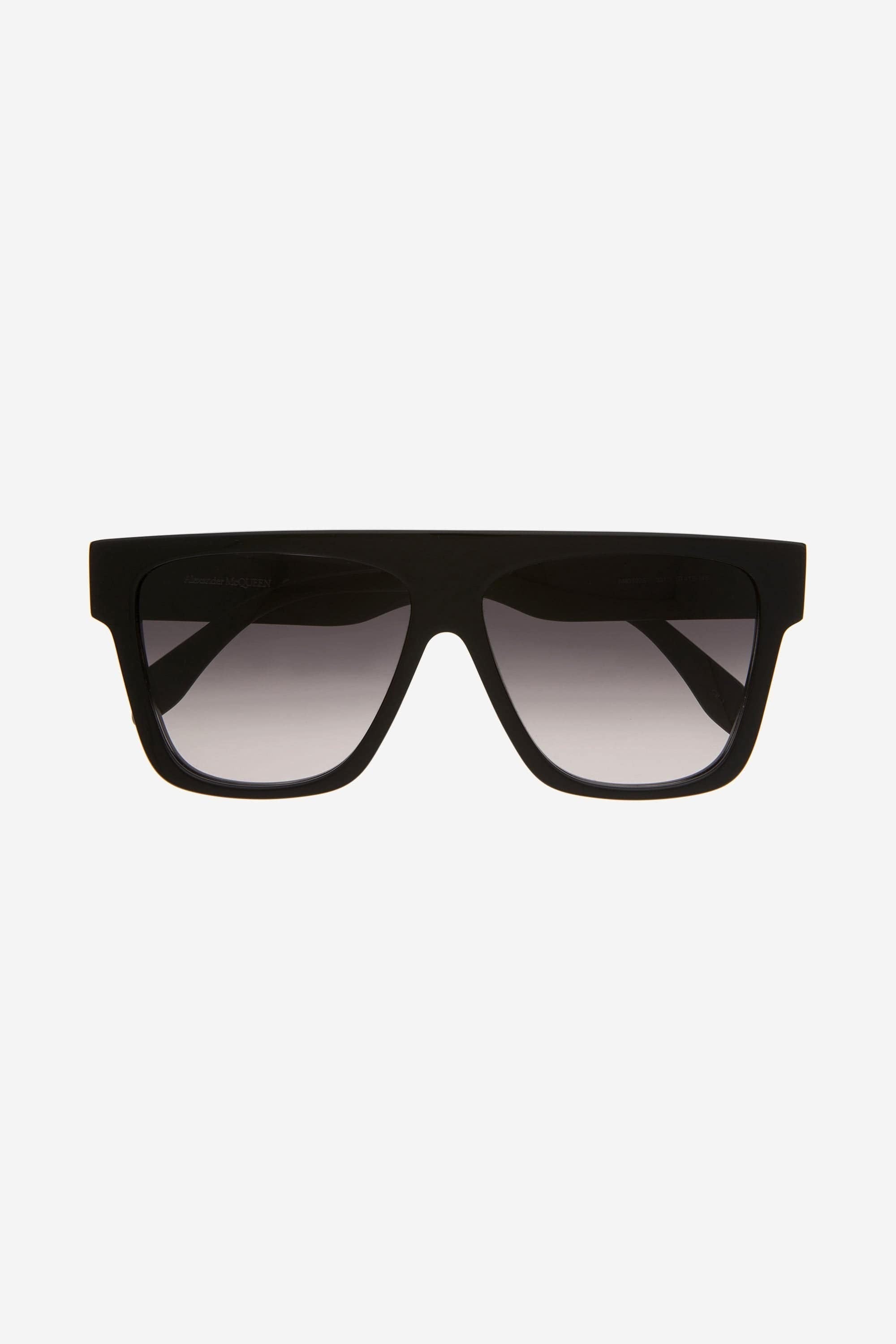 Alexander McQueen UNISEX squared flat-top acetate sunglasses