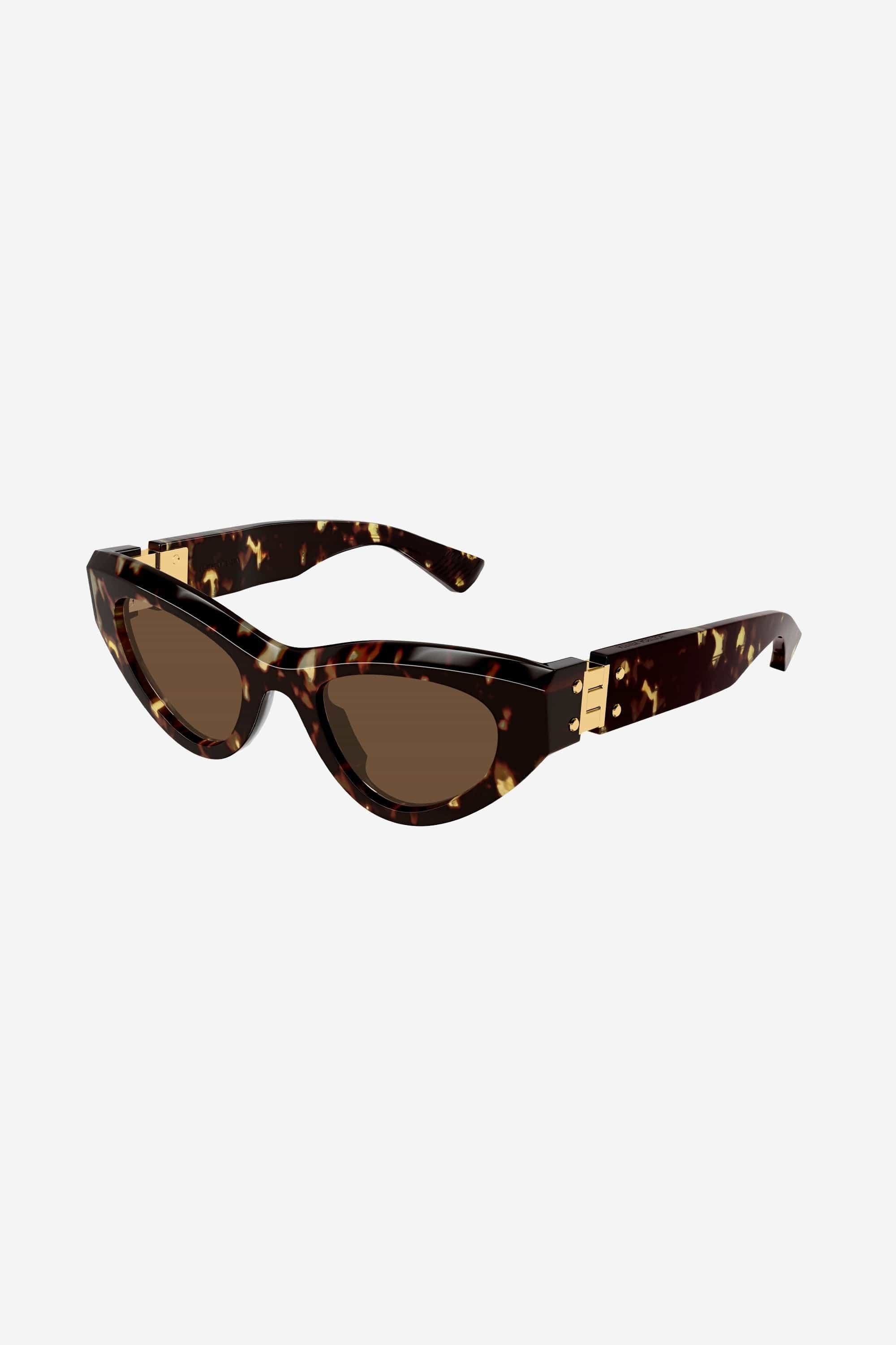 Bottega Veneta havana cat eye sunglasses