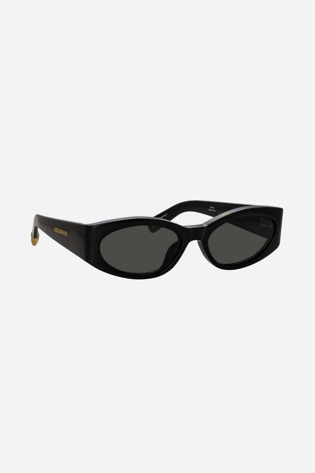 Jacquemus Ovalo BLACK/YELLOW/GOLD/GREY 55