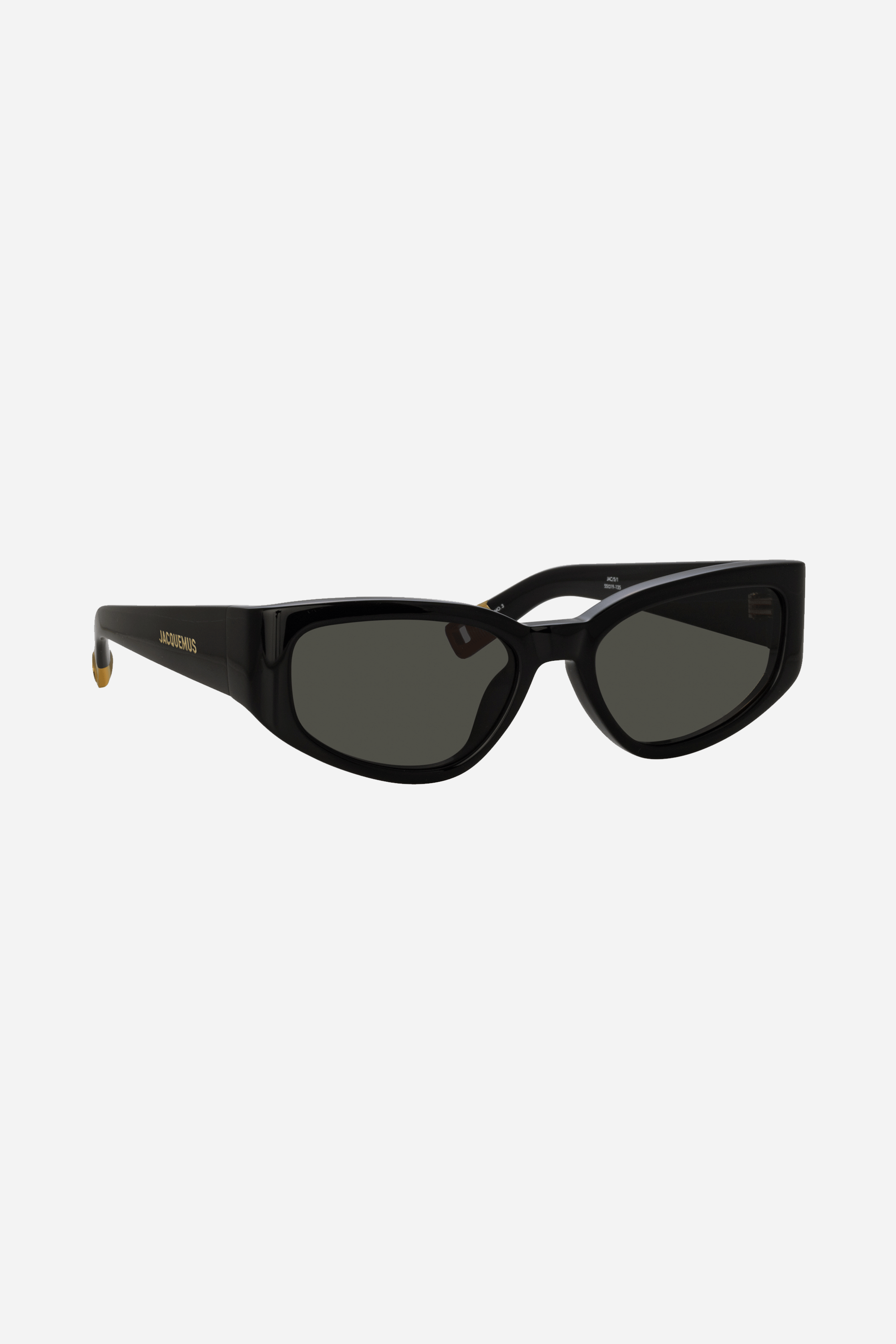 Jacquemus Gala BLACK/YELLOW/GOLD/GREY 55