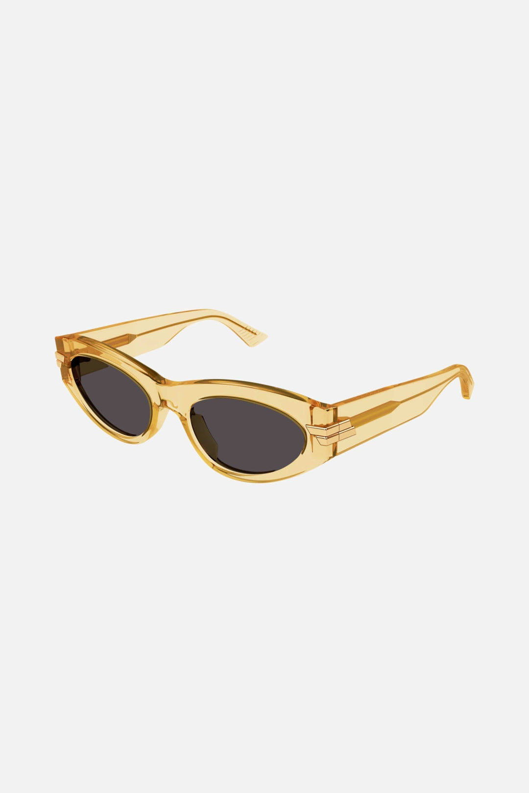 Bottega Veneta oval crystal sunglasses