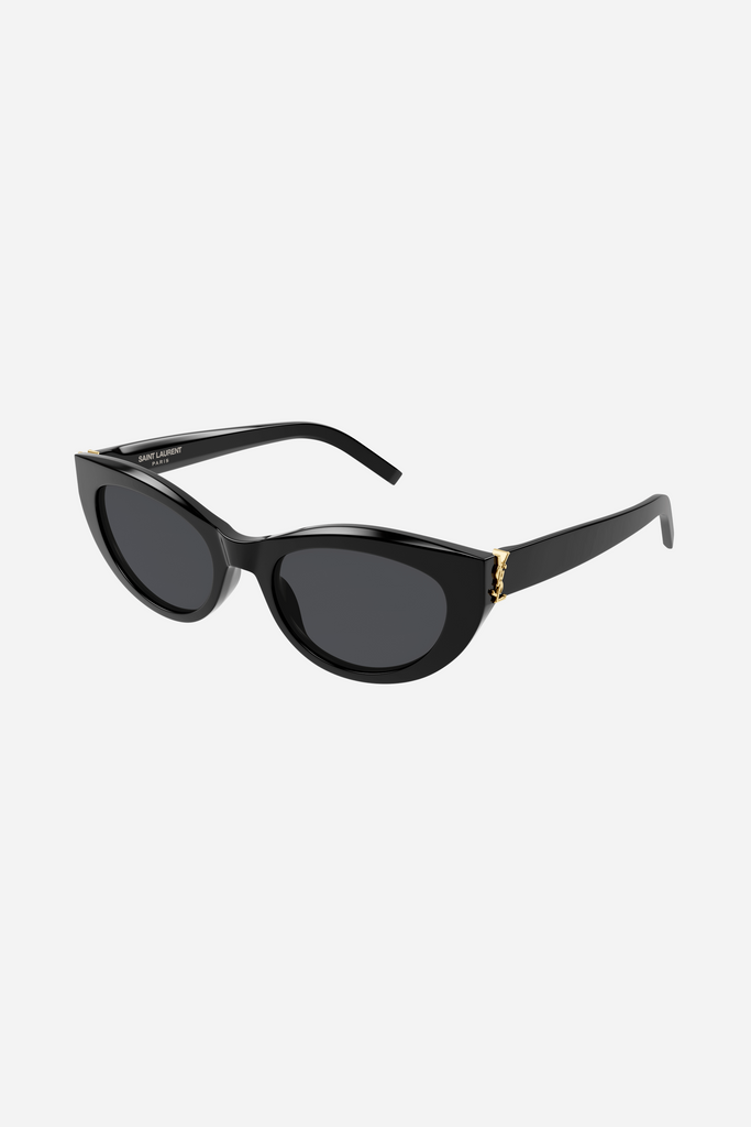 SAINT LAURENT SL M115 001ブラックサングラス Amazon.com: Saint Laurent Women's SL M115 Sunglasses, Black