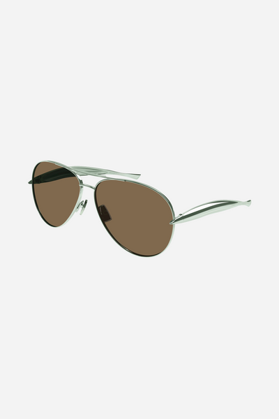 BOTTEGA VENETA アヒエタサンクラス BV1305S 006 Bottega Veneta Sunglasses BV1305S 006 Shiny Green - eye-oo.com