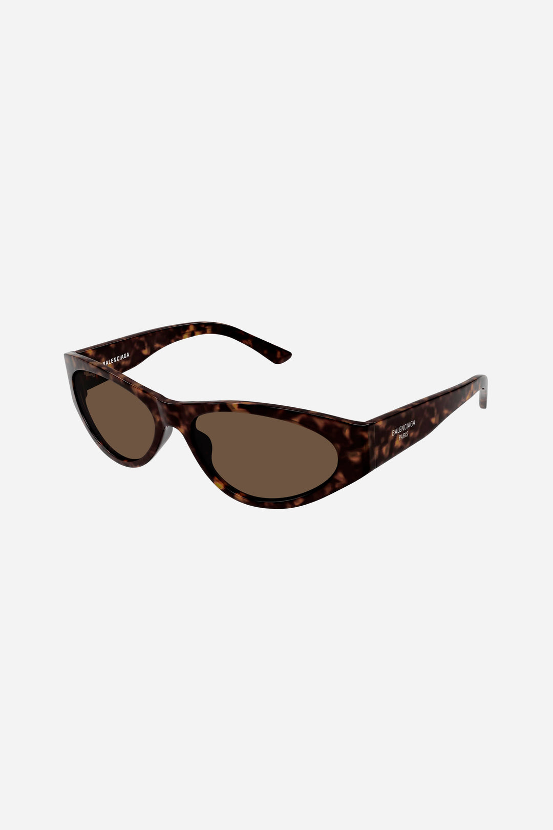 Havana brown cat-eye Balenciaga sunglasses with brown lense