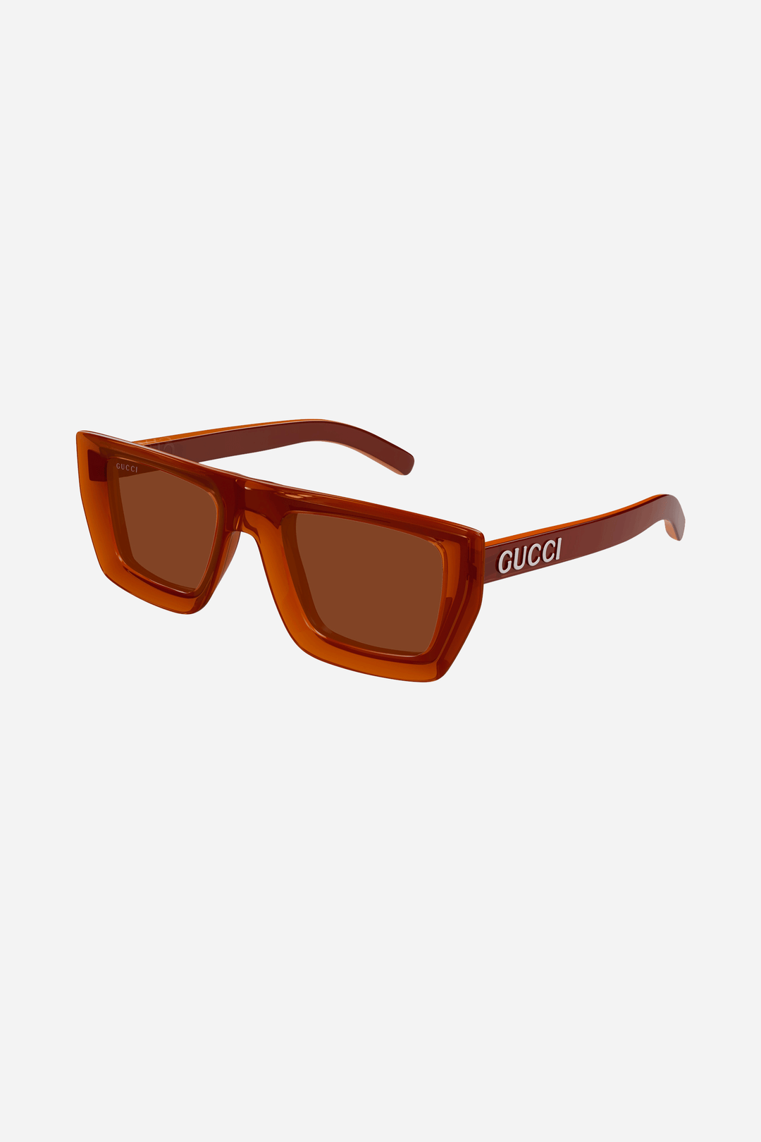 Red unisex Gucci sunglasses