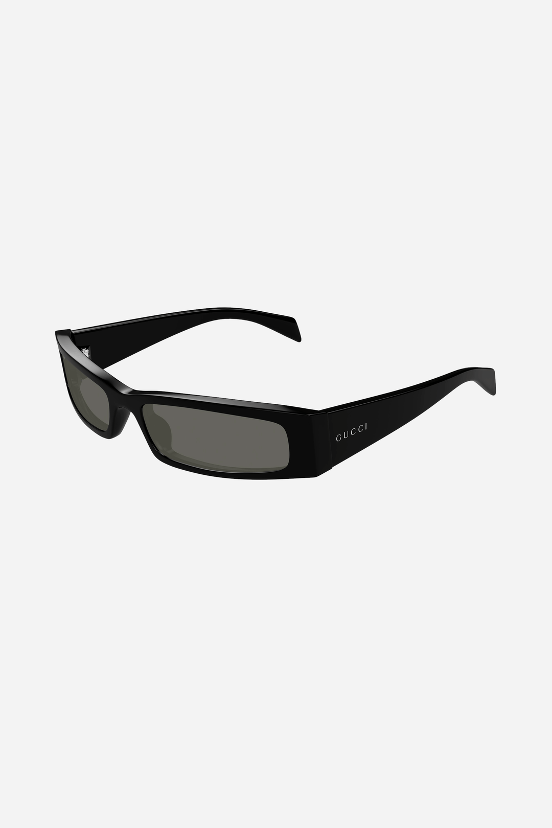 Gucci black rectangular sunglasses