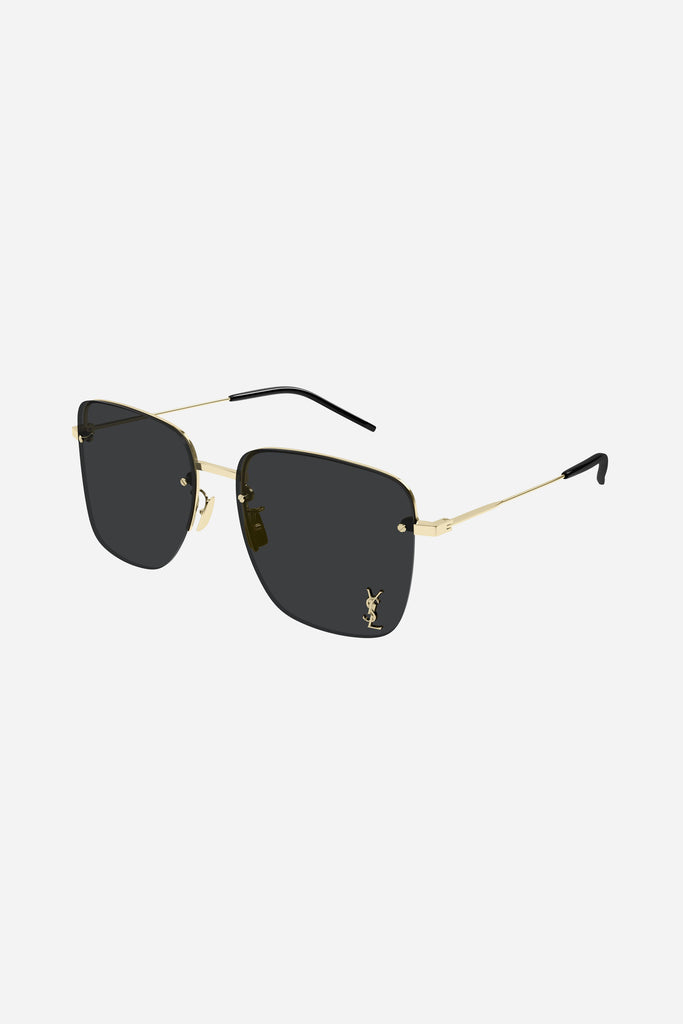 サングラス Saint Laurent Saint Laurent - SL 312 M - 013 (SL 312 M 013) Saint Laurent SL 312 M 013 Rectangular Sunglasses Gold - eye